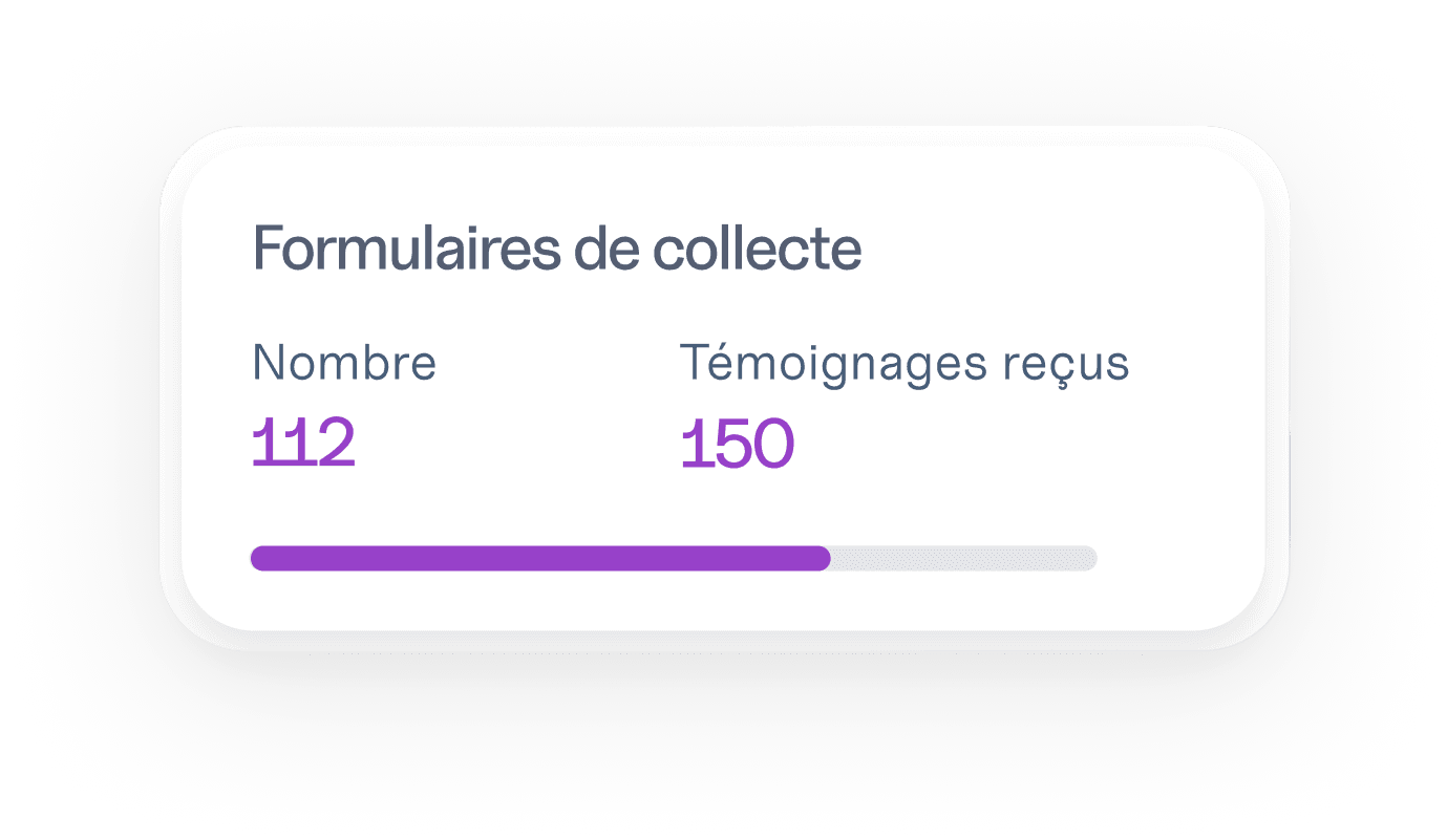 Carte statistiques formulaires 112/150